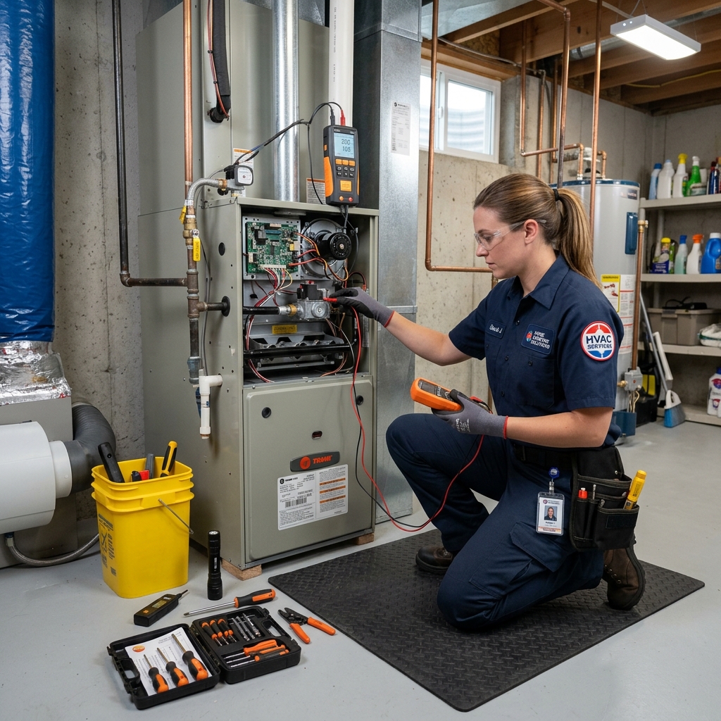 Heating system repair and maintenance